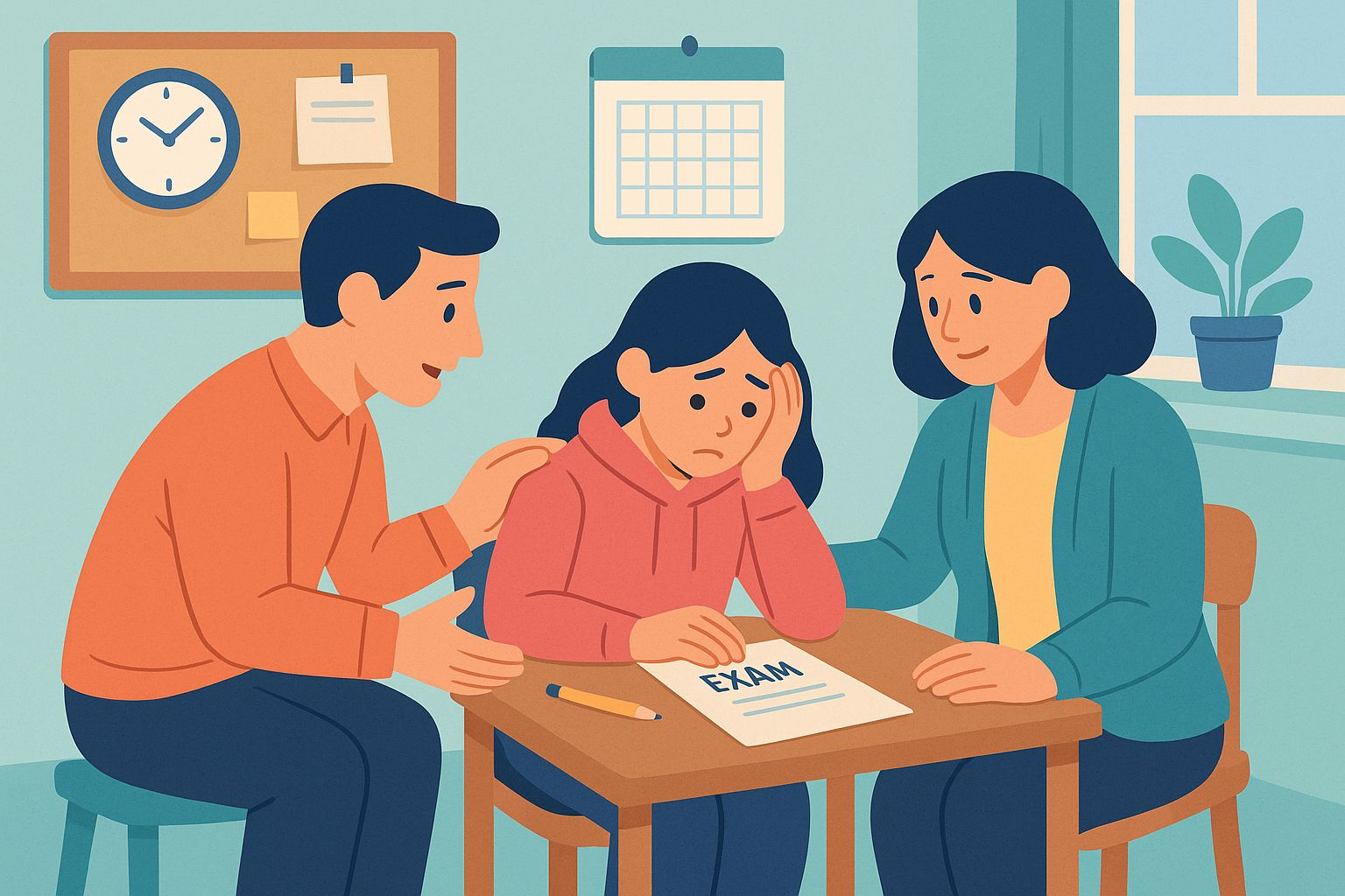 Parenting Anxiety Children: Managing Exam Stress Together